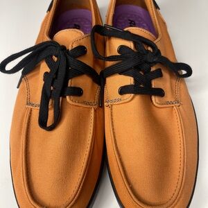 Men's Reef Orange Canvas Shoes